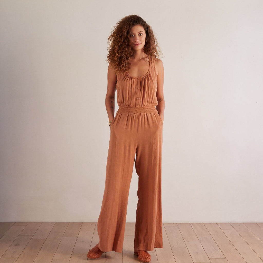 The Odells: Wide Leg Jumpsuit - FINAL SALE