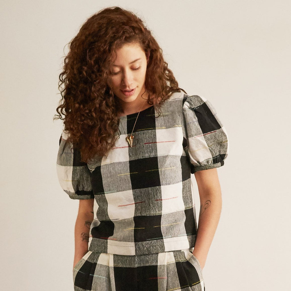 The Odells: Puff Sleeve Top - FINAL SALE