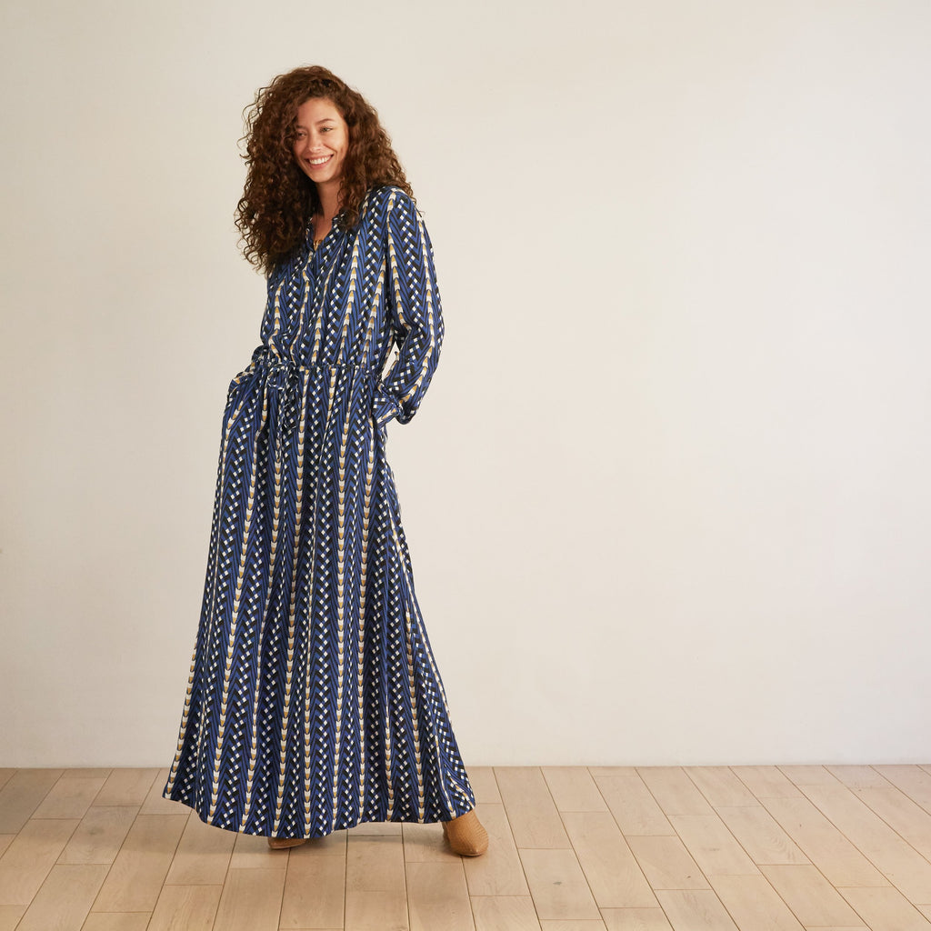 The Odells: Shirtdress Maxi - FINAL SALE